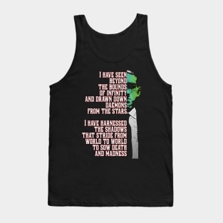 H P Lovecraft Quote Tank Top